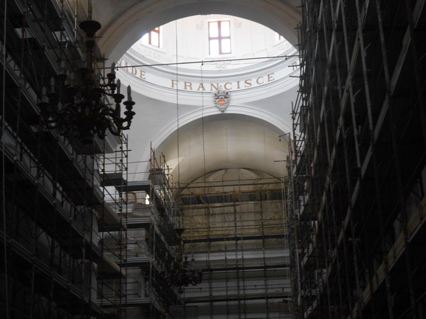 Immagine riferita a: Restauro dell'antica chiesa trapanese di S.Francesco
